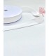 Biais Double Gaze 27mm - BLANC