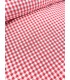 SEERSUCKER Vichy ROUGE et BLANC