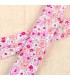 BIAIS COTON FLEURS ROSE