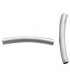 Perles Tubes -  4x30mm plaqué argent antique