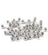 Perles à écraser 3mm plaqué ARGENT
