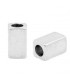 Perles :  Tube 5x3mm rectangulaire ARGENT
