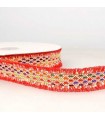 Galon Tirets 30mm - ROUGE