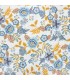 POPPY : Coton enduit Paisley ÉCRU - Oekotex
