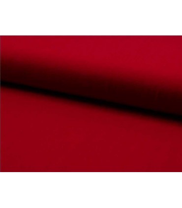 TWILL de Viscose Lourde Unie ROUGE