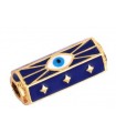 Perle Locket OEIL - BLEU FONCÉ