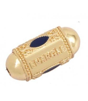 Perle Locket ENERGIE - OR et BLEU