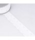BRODERIE ANGLAISE  Passe Ruban BLANCHE 40mm