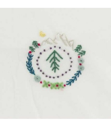 UN CHAT DANS L'AIGUILLE: kit à broder "Prendre de la hauteur"