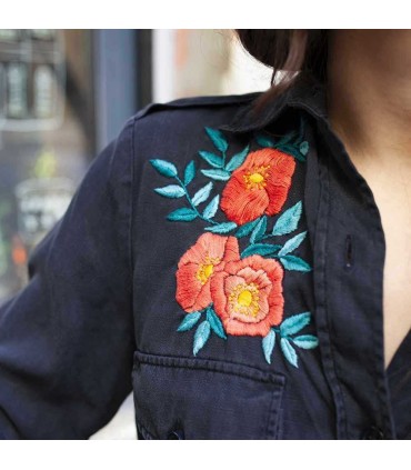 MAKE ME STITCH : Kit Broderie FLOWERS POWERS