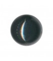 Bouton boule métal 25mm - NOIR