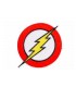 Thermocollant - DC COMICS : Logo de FLASH