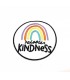 Thermocollant : Arc en ciel "Choose KINDNESS"