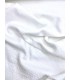 Coton Jaquard BLANC
