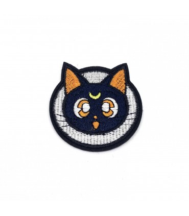 Thermocollant - SAILOR MOON  : Tête de LUNA en rond