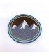 Thermocollant – Rond paysage Montagne