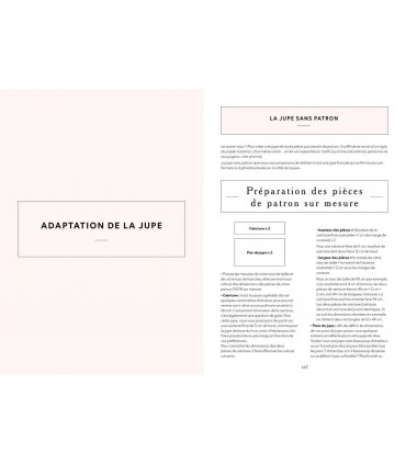 MARGE INCLUSES : UNE JUPE LONGUE POUR TOUTES - 1 modèle de base - 6 variations