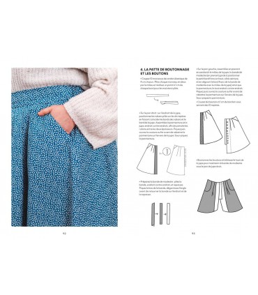 MARGE INCLUSES : UNE JUPE LONGUE POUR TOUTES - 1 modèle de base - 6 variations