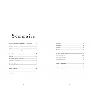 MARGE INCLUSES : UNE JUPE LONGUE POUR TOUTES - 1 modèle de base - 6 variations