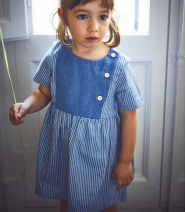IKATEE :  Blouse ou Robe PALERME 6M-4A