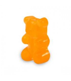 Perles ourson en résine – ORANGE