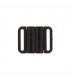 Attache maillot 25mm - Plastique Noir