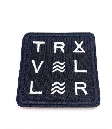 Patch velcro brodés à Coudre : Traveller