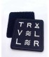Patch velcro brodés à Coudre : Traveller