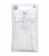 RICO DESIGN : Set de Grands Pompons Glands - BLANC