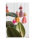 RICO DESIGN : Set de Grands Pompons Glands en Laine - Coucher de Soleil