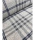 Flanelle Écossaise GRIS et MARINE