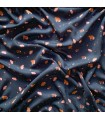 Viscose Rose Fruité Fond NUIT x1.2m