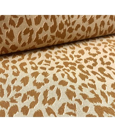 Lin de viscose CAMEL by Penelope LÉOPARD