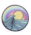 Thermocollant - Rond Vague Pastel