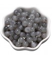 Perles acryliques Ronde 6mm ANTHRACITE