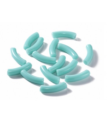 Perles acryliques Tube LAGON