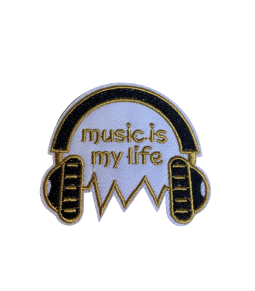Thermocollant - Casque de Musique « Music is m’y Life »