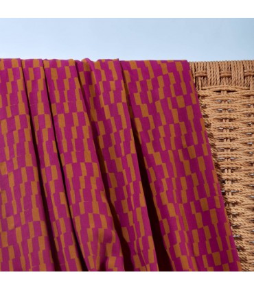 ATELIER BRUNETTE : Viscose Domino Dahlia