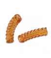 Perles acryliques Tube Torsadée ÉCAILLE Transparent