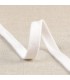 TRESSE Tubulaire Plate 15mm BLANC