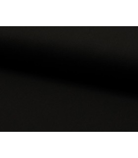 Canvas Coton uni - NOIR