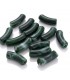 Perles acryliques Gros Tube VERT ÉMERAUDE