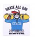 Thermocollant : Singe « Skate All Day »