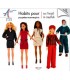 Habits pour Poupées Mannequins au Tricot et au Crochet