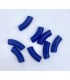 Perles acryliques Gros Tube BLEU DUR