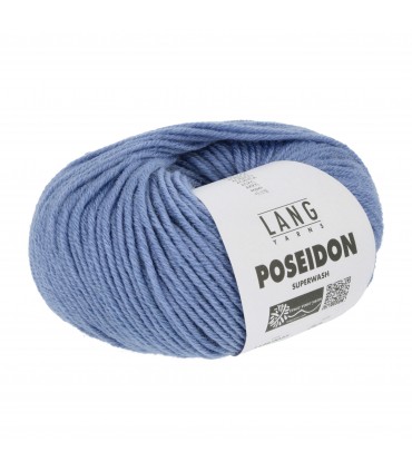 LANG YARNS : Poséidon -0033 - BLEU JEAN