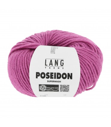 LANG YARNS : Poséidon - 0085 - FUCHSIA