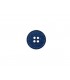 Bouton Chanvre et Polyester 11mm INDIGO