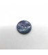 Bouton Nacre Glitter - 18mm GRIS