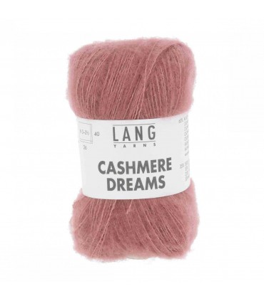LANG YARNS   Cashmere Dreams ROSE INDIEN